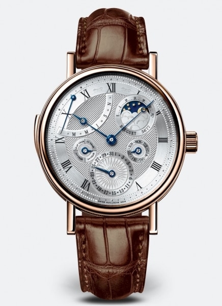 Breguet 5447BR/1E/9V6 : Classique Minute Repeater Perpetual Calendar Rose Gold / Silver