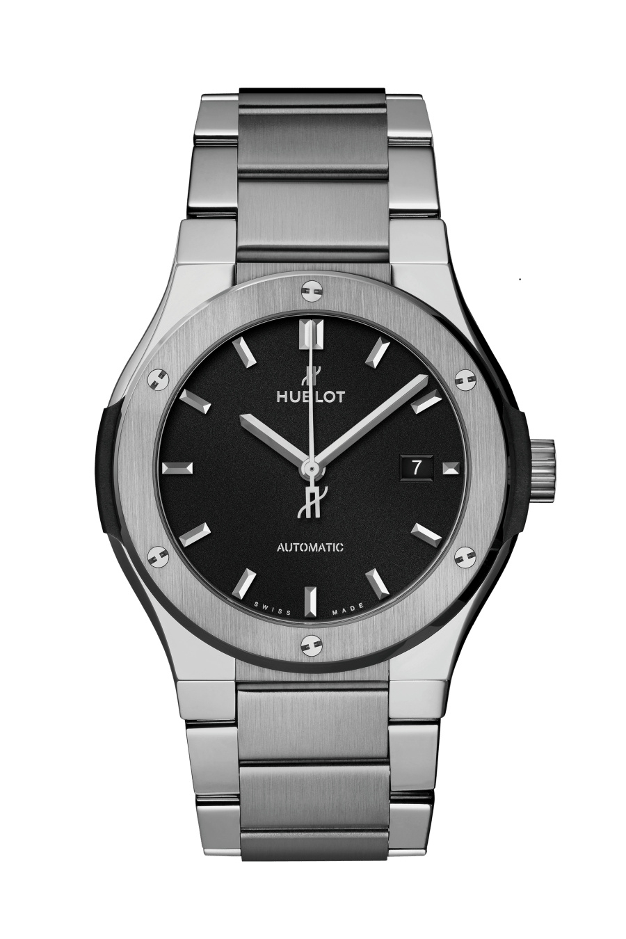 Hublot 548.NX.1170.NX : Classic Fusion 42 Titanium / Black / Bracelet