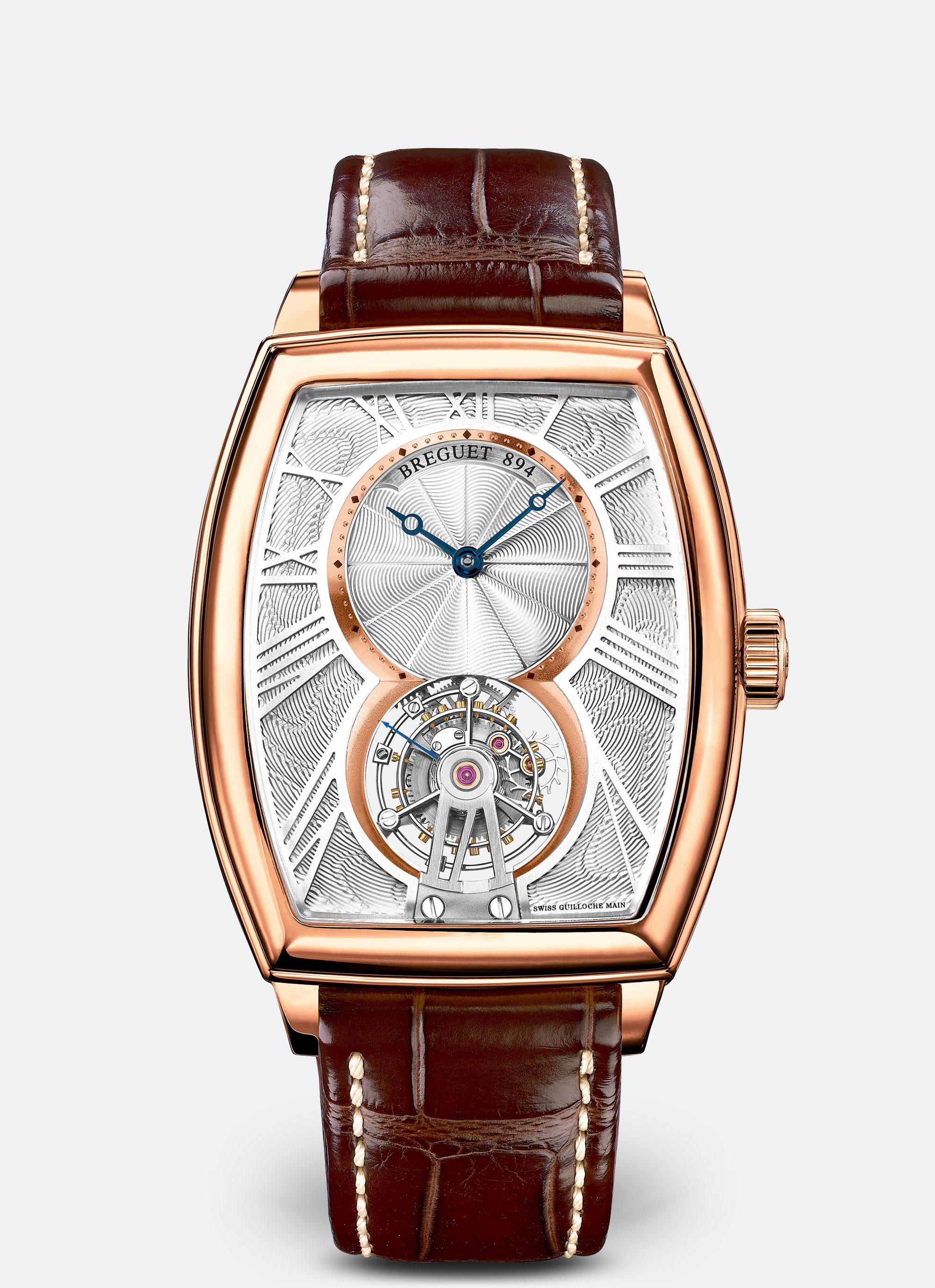 Breguet 5497BR/12/9V6 : Héritage Tourbillon Rose Gold / Silver