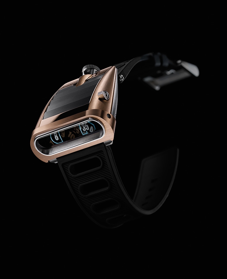 MB&F 55.RL.B : Horological Machine N°5 HM5 Red Gold