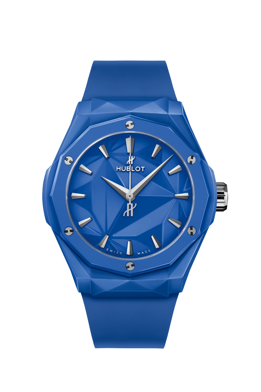 Hublot 550.ES.5100.RX.ORL21 : Classic Fusion Orlinski 40 Blue Ceramic / Blue / Rubber