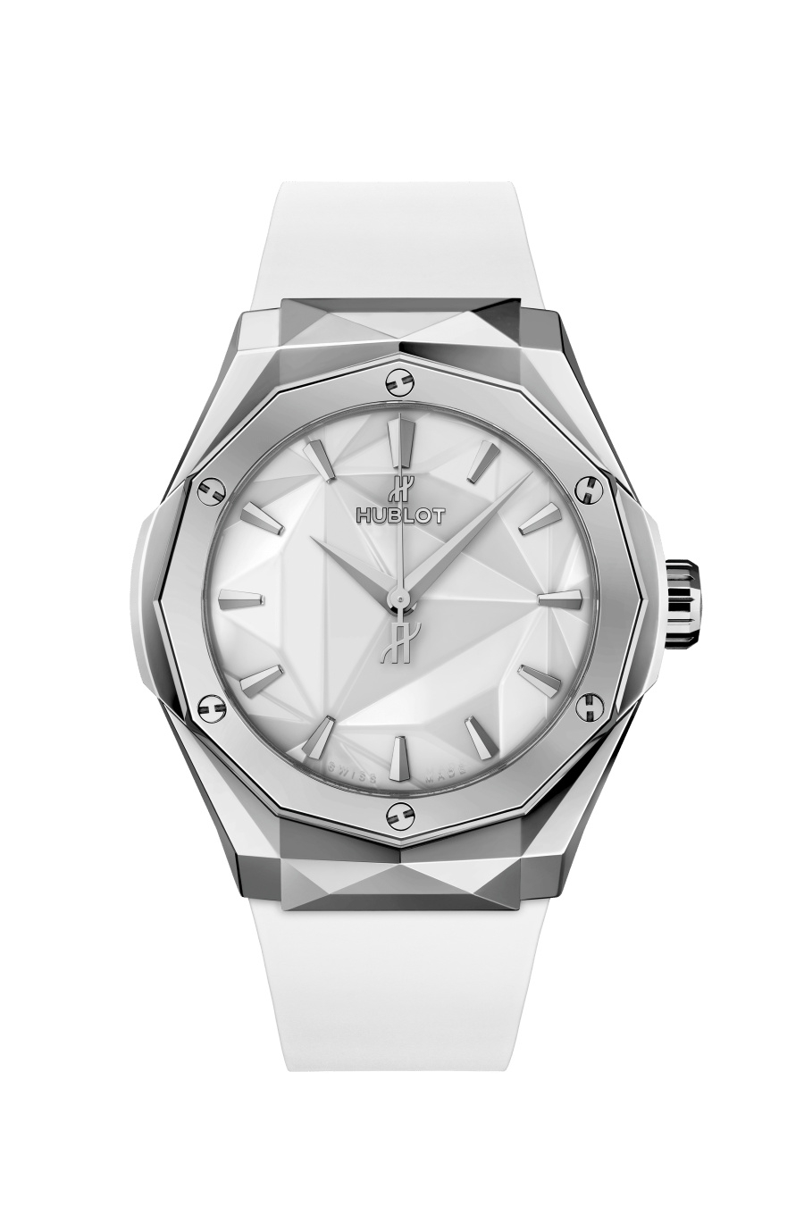 Hublot 550.NS.2200.RW.ORL20 : Classic Fusion Orlinski 40 Titanium / White / Rubber