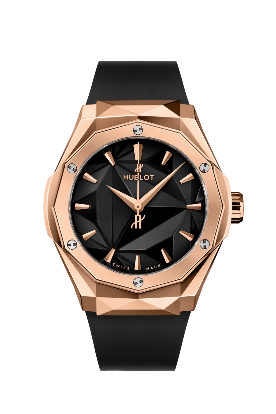 Hublot 550.OS.1800.RX.ORL19 : Classic Fusion Orlinski 40 King Gold / Black / Rubber