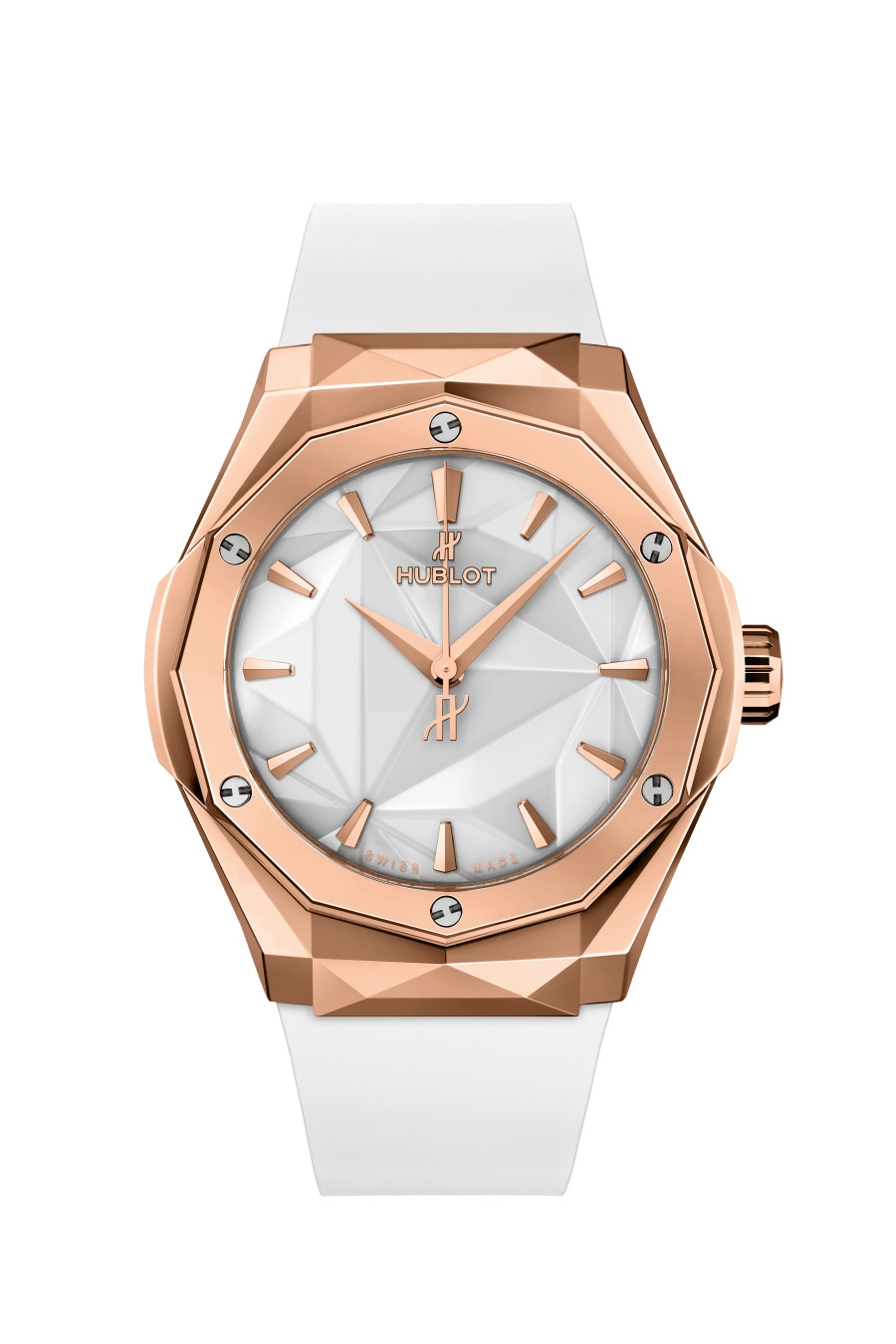 Hublot 550.OS.2200.RW.ORL20 : Classic Fusion Orlinski 40 King Gold / White / Rubber