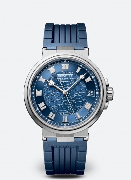 Breguet 5517BB/Y2/5ZU : Marine 5517 White Gold / Blue / Rubber