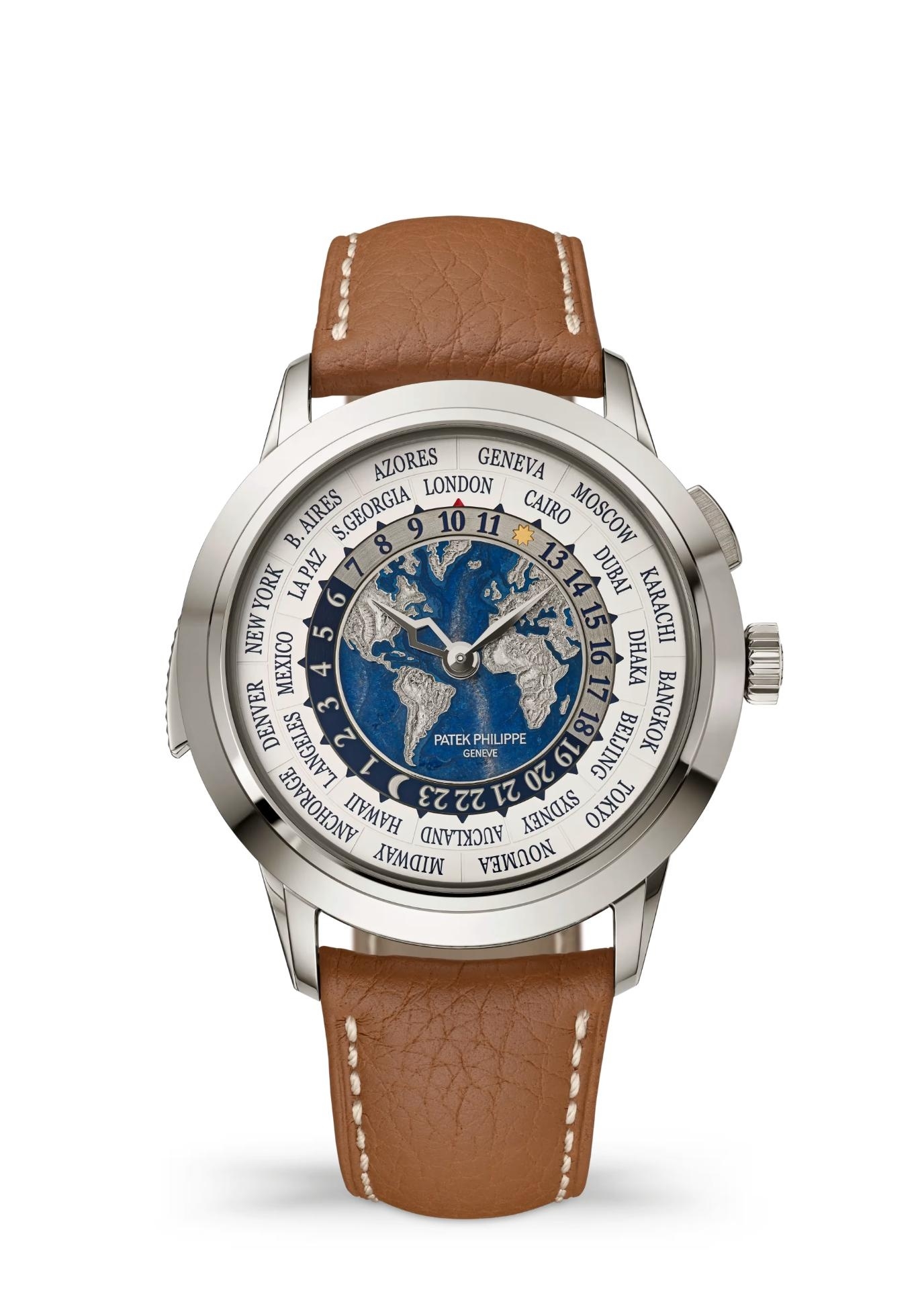 Patek Philippe 5531G-010 : World Time Minute Repeater White Gold / Planisphere
