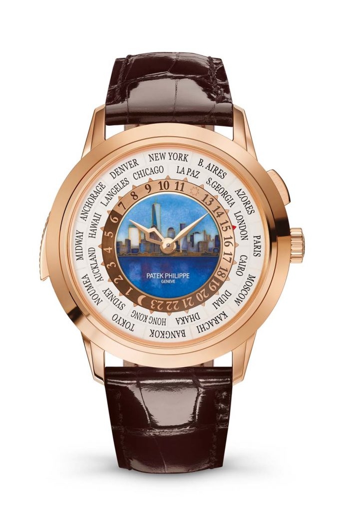 Patek Philippe 5531R-010 : World Time Minute Repeater Rose Gold / New York Daytime