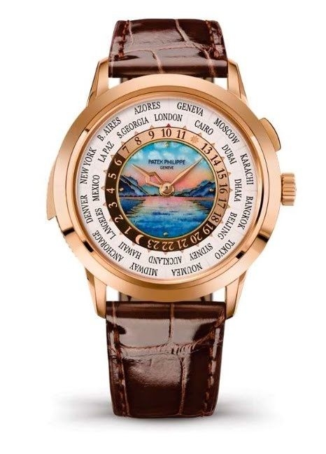 Patek Philippe 5531R-016 : World Time Minute Repeater Rose Gold / Lake Thun