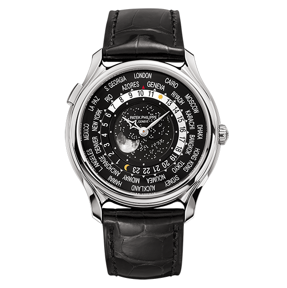 Patek Philippe 5575G-001 : World Time Moon 5575 White Gold / 175th Anniversary