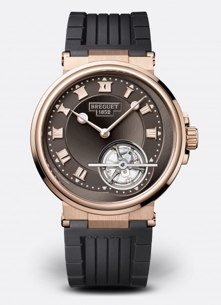 Breguet 5577BR/G2/5WV : Marine Tourbillon 5577 Rose Gold / Slate / Rubber
