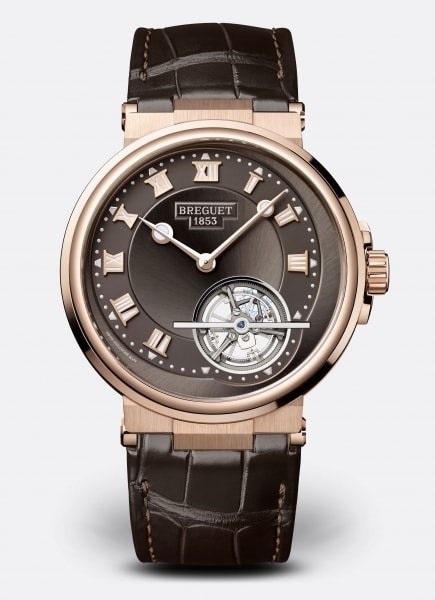 Breguet 5577BR/G2/9WV : Marine Tourbillon 5577 Rose Gold / Slate / Alligator
