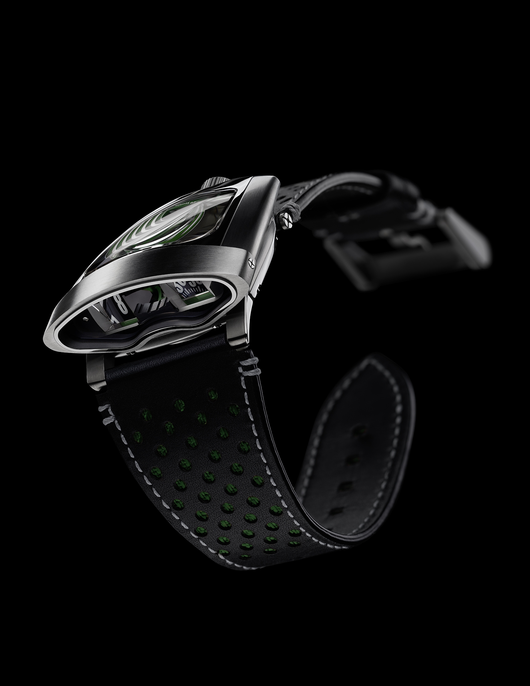 MB&F 56.STGL.B : Horological Machine 10th Anniversary HMX Green