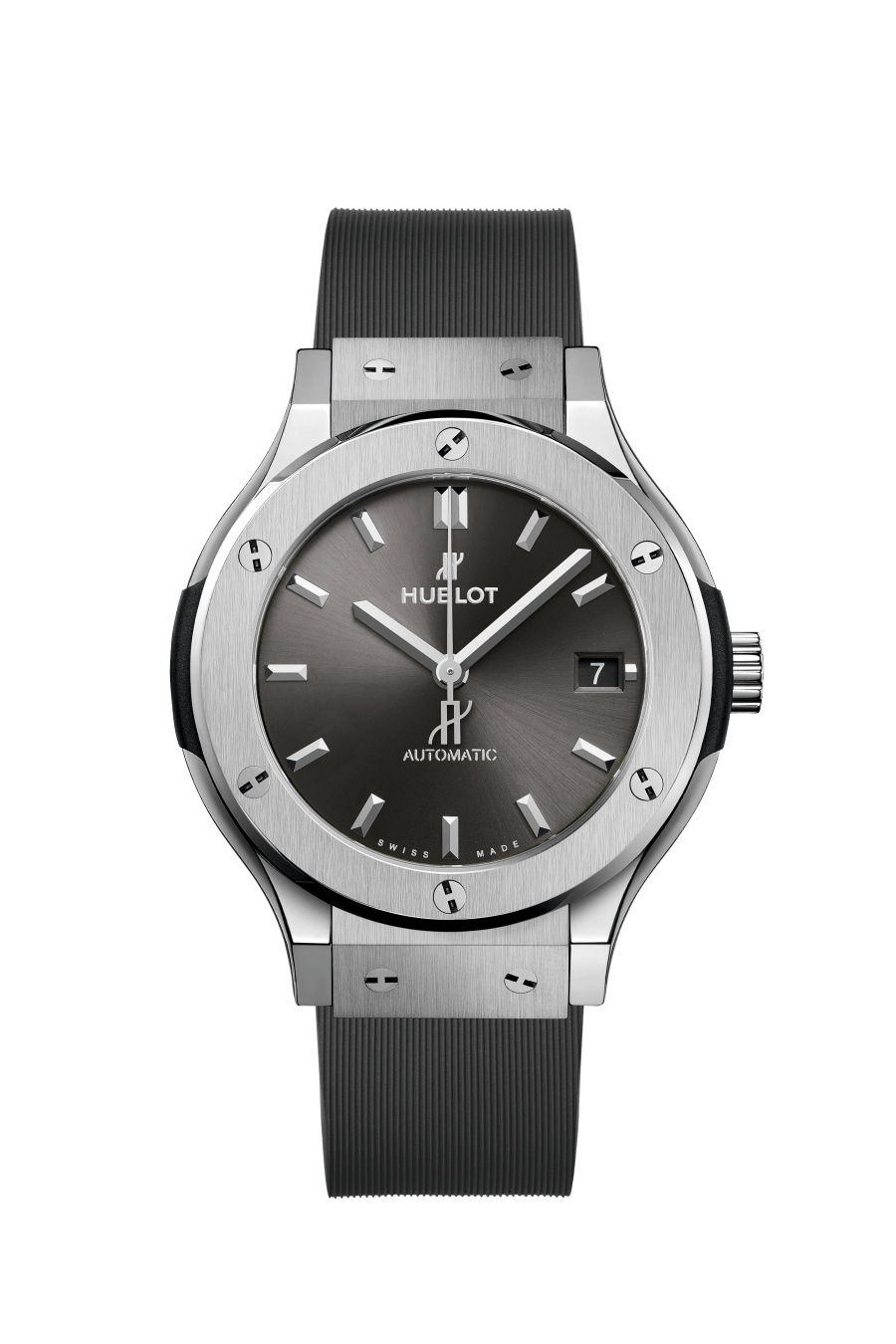 Hublot 565.NX.7071.RX : Classic Fusion 38 Titanium / Racing Grey / Rubber