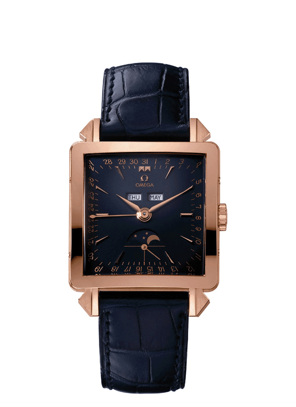 Omega 5701.80.03 : Musem Collection N° 2 “Cosmic" 1951 Red Gold / Blue