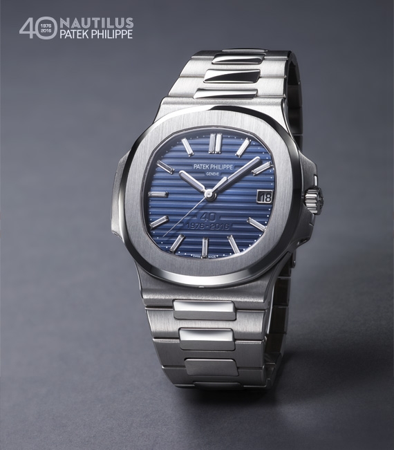 Patek Philippe 5711/1P-011 : Nautilus 5711 Platinum 40th Anniversary