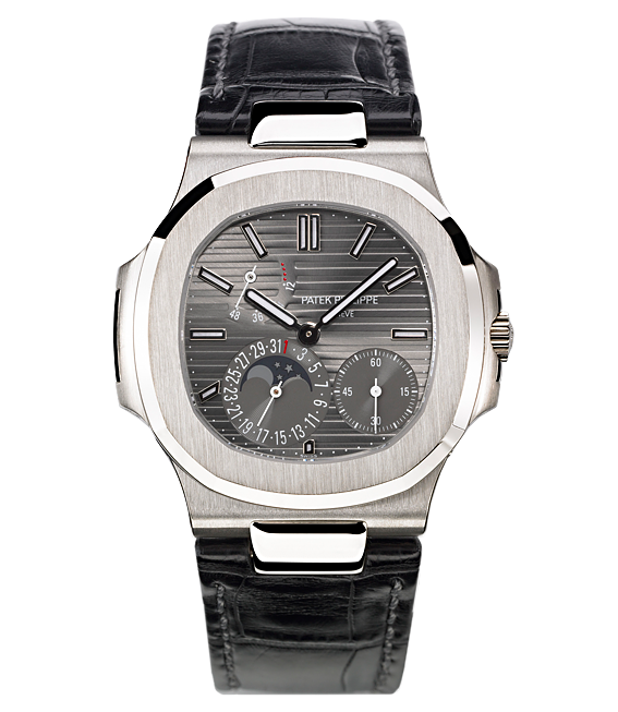 Patek Philippe 5712G-001 : Nautilus 5712 White Gold / Grey