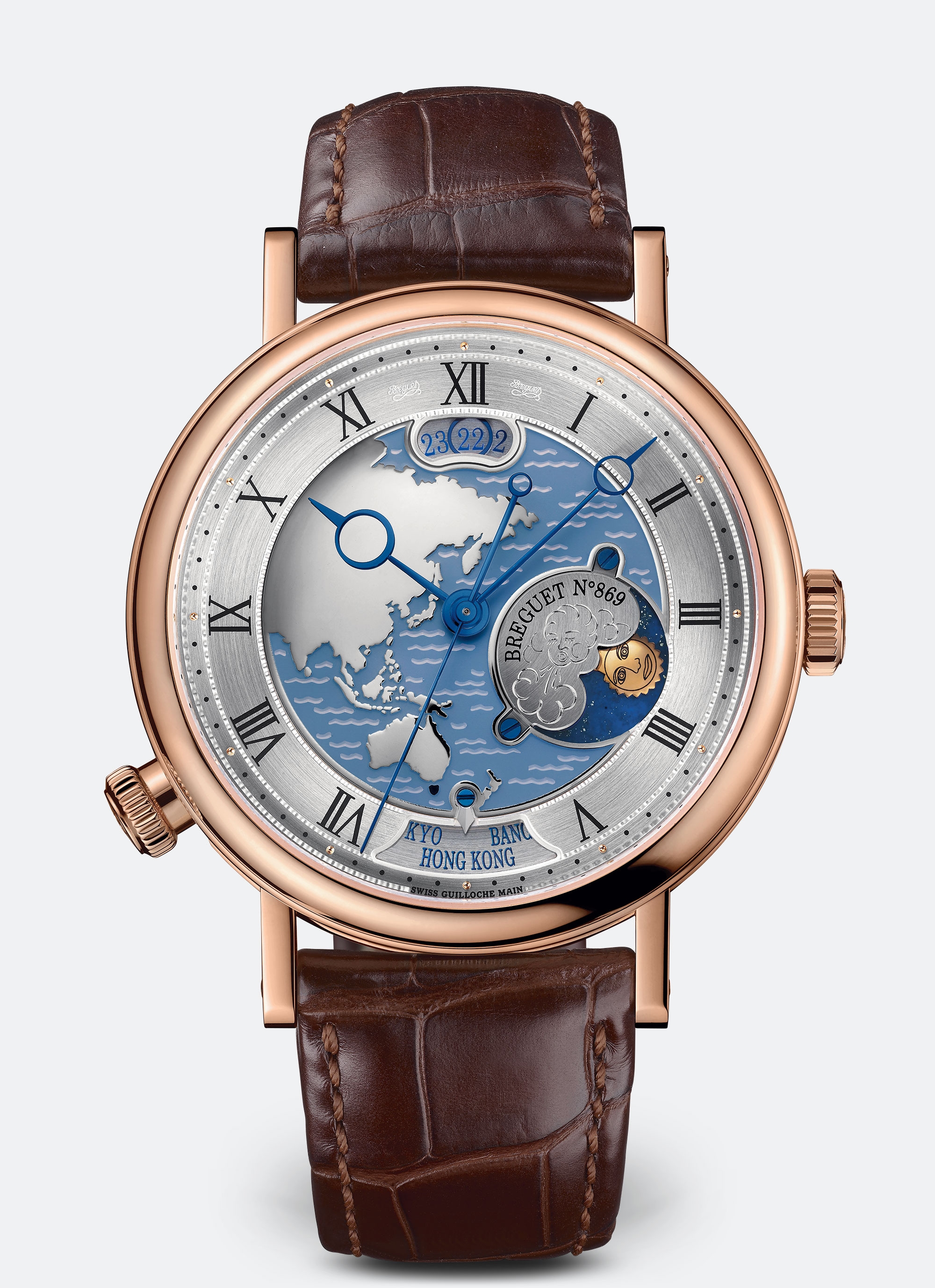 Breguet 5717BR/AS/9ZU : Classique Hora Mundi 5717 Rose Gold / Asia - Oceania