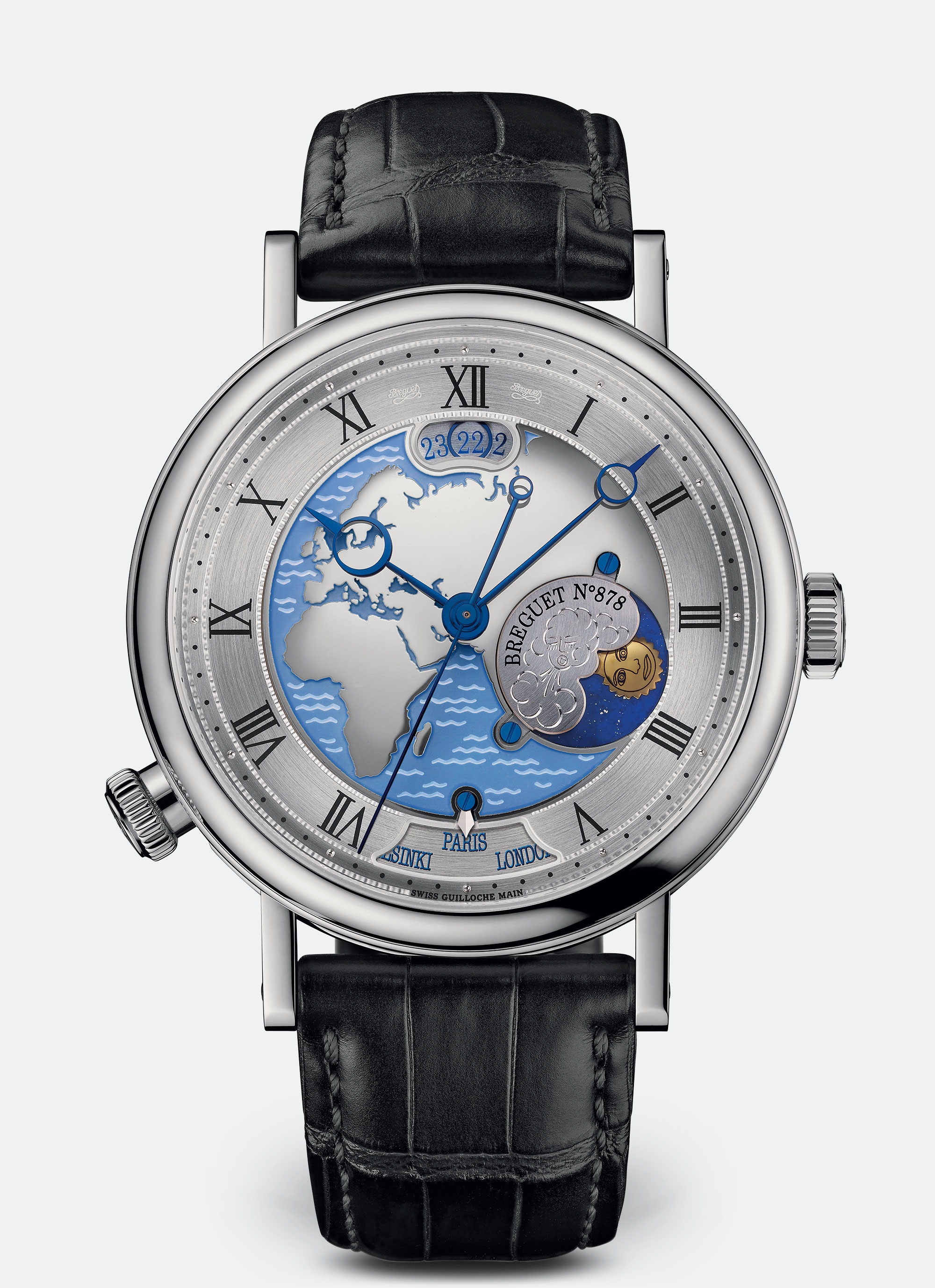 Breguet 5717PT/EU/9ZU : Classique Hora Mundi 5717 Platinum  / Europe - Africa