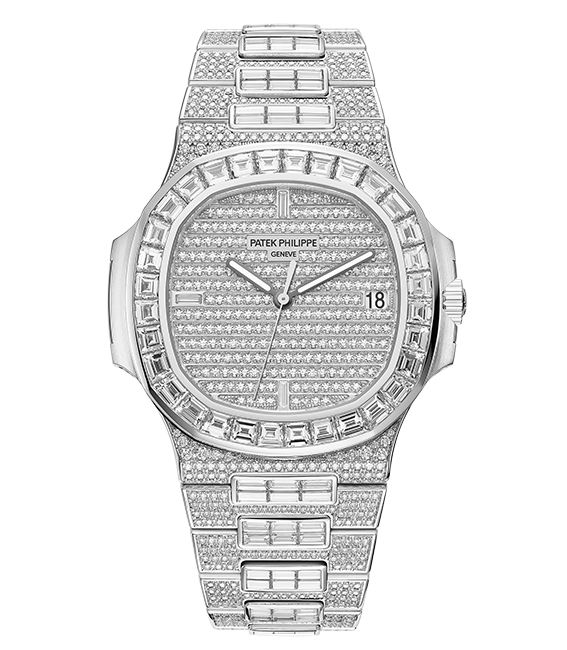Patek Philippe 5719/10G-010 : Nautilus 5719 White Gold / Diamonds