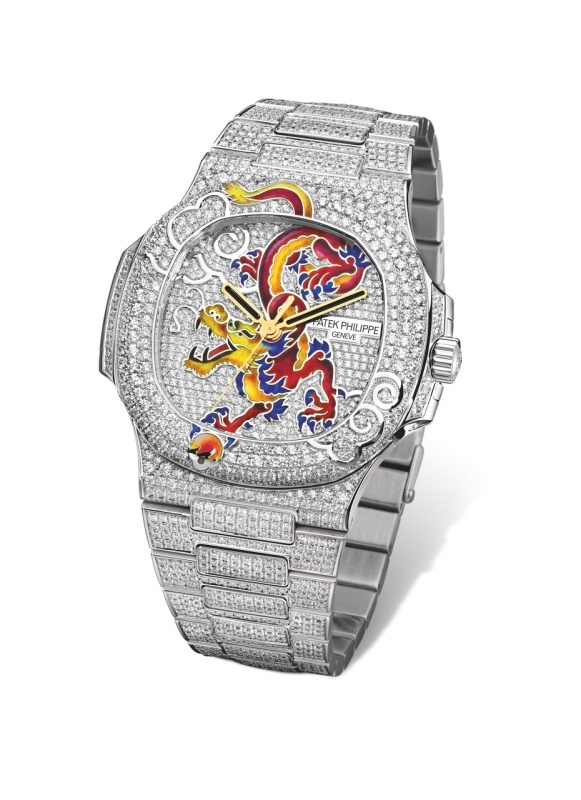 Patek Philippe 5720/1G-001 :  Nautilus 5720 White Gold Shanghai