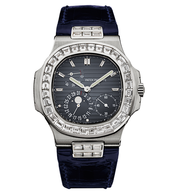 Patek Philippe 5724G-001 : Nautilus 5724 White Gold / Blue