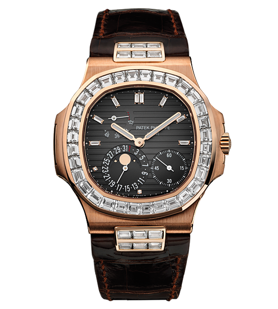 Patek Philippe 5724R-001 : Nautilus 5724 Rose Gold / Brown