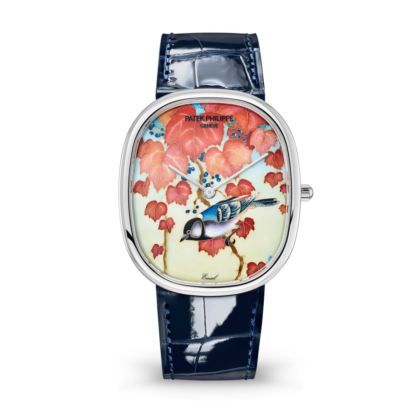 Patek Philippe 5738/50G-012 : Golden Ellipse 5738 White Gold / Japanese Prints