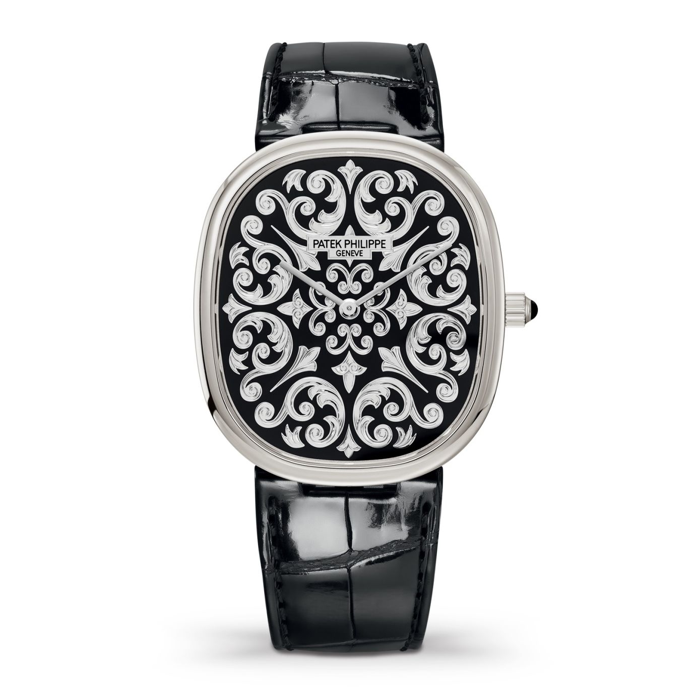 Patek Philippe 5738/50P-001 : Golden Ellipse 5738 Platinum / Volute