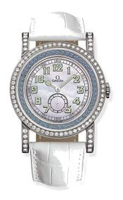 Omega 5777.71.56 : Museum Collection N° 1 "Pilots 1938" Aquarella Aquamarine