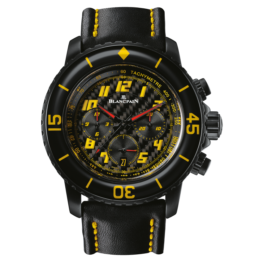 Blancpain 5785F.A-11D03-63A : Fifty Fathoms Flyback Chronograph Speed Command Yellow