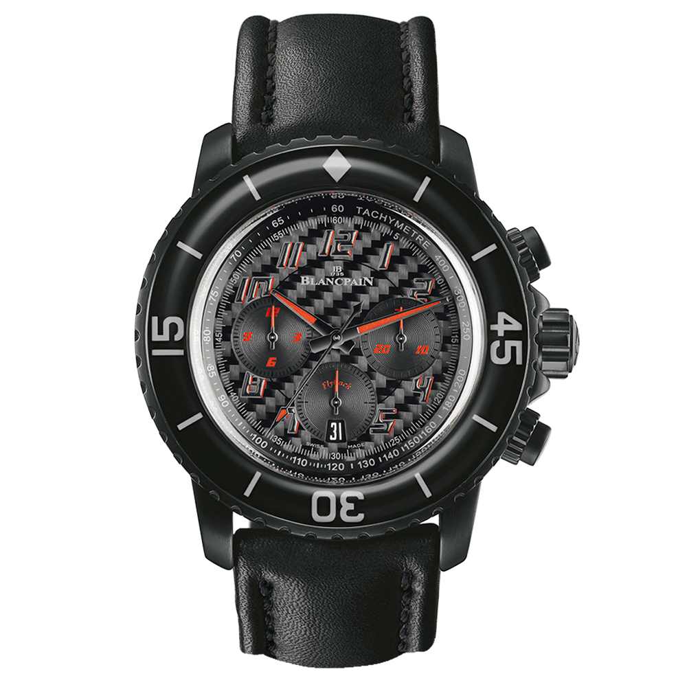 Blancpain 5785F.B-11D03-63A : Fifty Fathoms Flyback Chronograph Speed Command Red