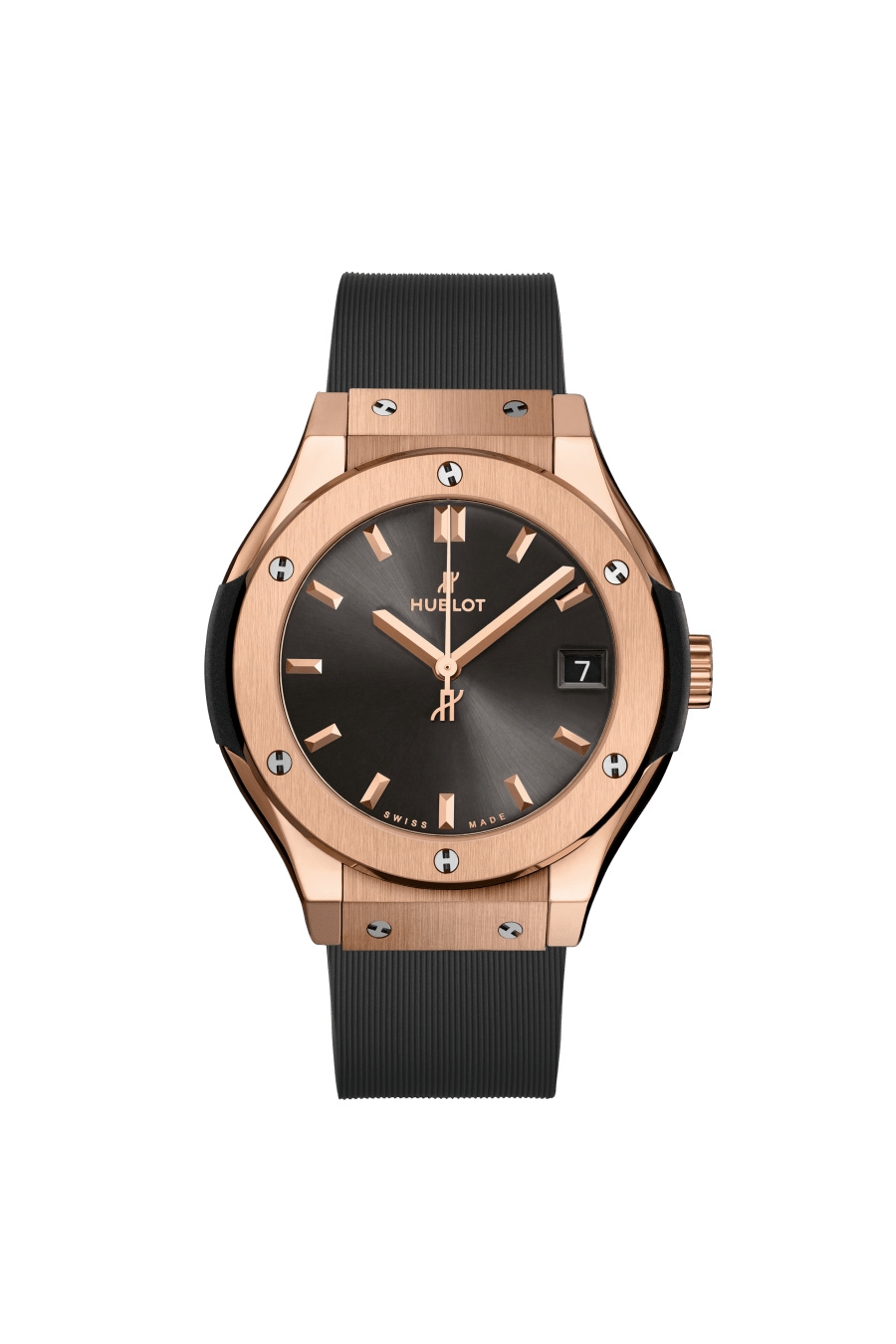 Hublot 581.OX.7081.RX : Classic Fusion 33 King Gold / Racing Grey / Rubber