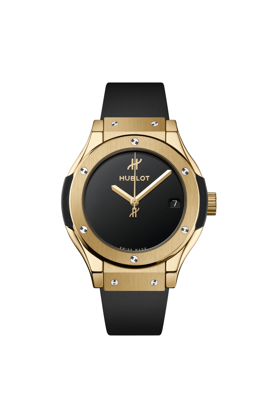 Hublot 581.VX.1230.RX.MDM : Classic Fusion Original 33 Yellow Gold / Black