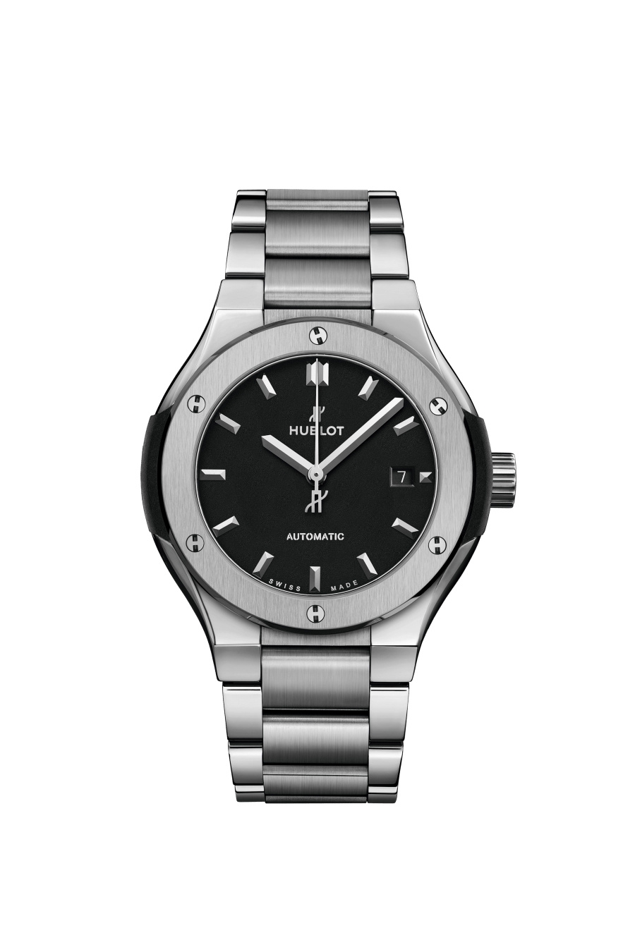 Hublot 585.NX.1170.NX : Classic Fusion 33 Titanium / Black / Bracelet