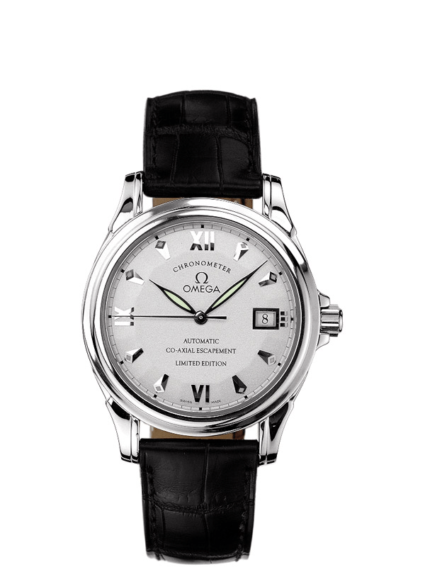 Omega 5941.31.31 :  De Ville Co-Axial 37.5 White Gold / Silver / LTD