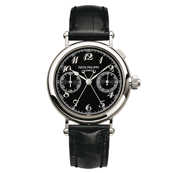 Patek Philippe 5959P-011 : Split-Seconds Chronograph 5959 Platinum / Black