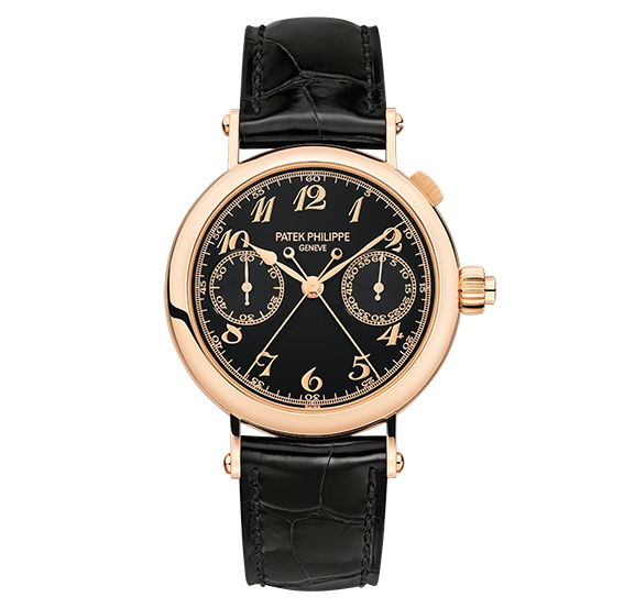 Patek Philippe 5959R-001 : Split-Seconds Chronograph 5959 Rose Gold / Black