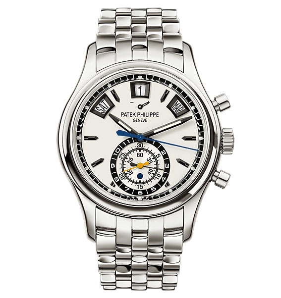 Patek Philippe 5960/1A-011 : Annual Calendar Chronograph 5960 Stainless Steel / Leicester