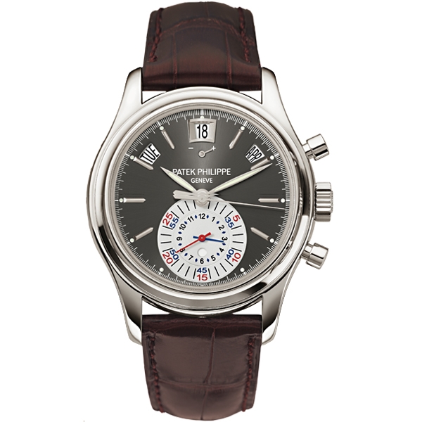 Patek Philippe 5960P-001 : Annual Calendar Chronograph 5960 Platinum / Grey