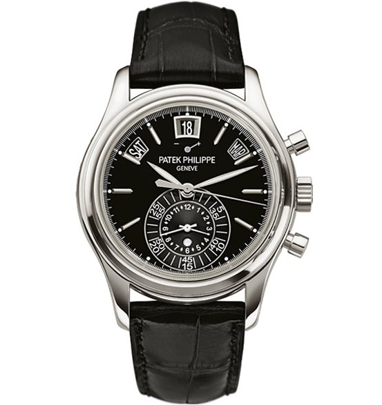 Patek Philippe 5960P-016 : Annual Calendar Chronograph 5960 Platinum / Black