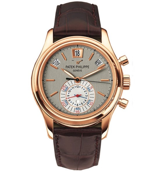 Patek Philippe 5960R-001 : Annual Calendar Chronograph 5960 Rose Gold / Grey