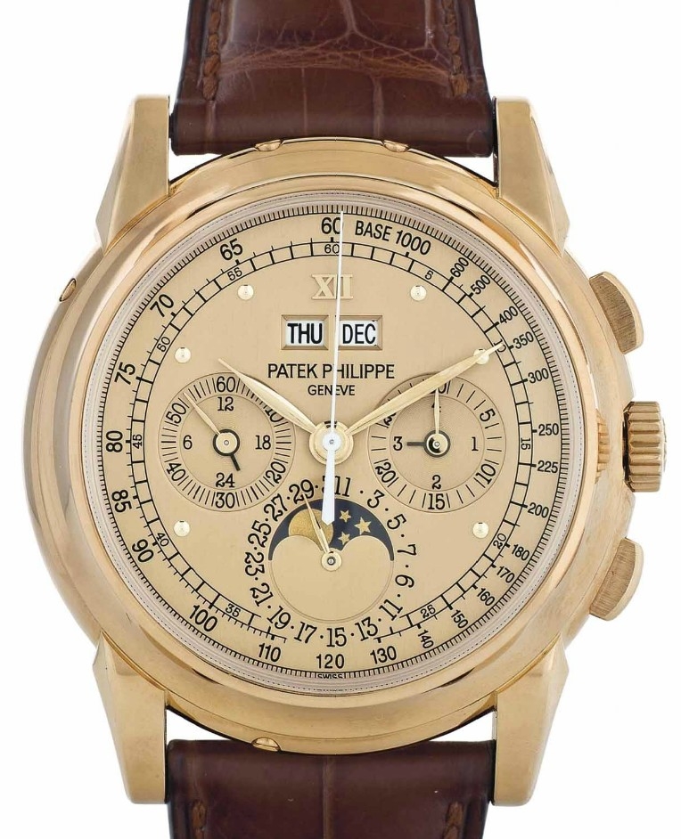 Patek Philippe 5970J-Roman : Perpetual Calendar Chronograph 5970 Yellow Gold / Gold