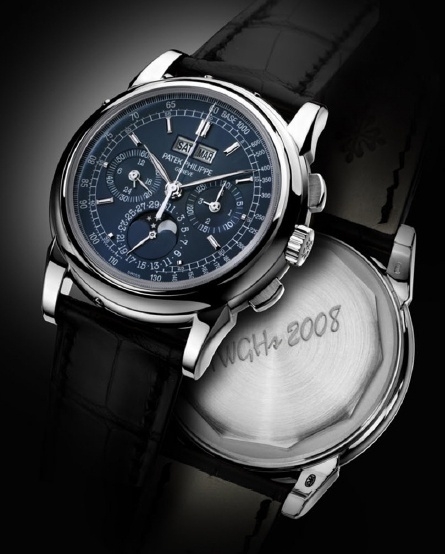 Patek Philippe 5970P-TWGH : Perpetual Calendar Chronograph 5970 TWGH 2008