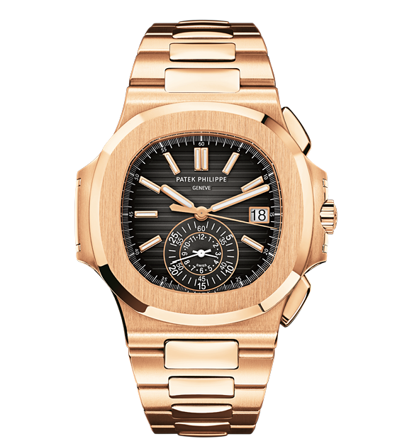 Patek Philippe 5980/1R-001 : Nautilus 5980 Rose Gold / Black