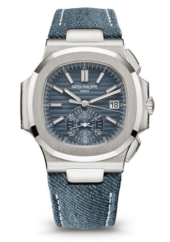 Patek Philippe 5980/60G-001 : Nautilus 5980 White Gold / Black