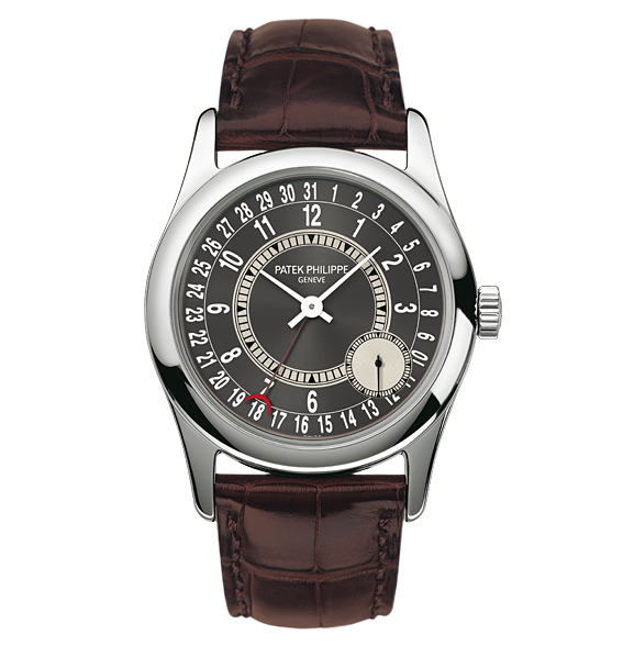Patek Philippe 6000G-010 : Calatrava 6000 White Gold / Grey