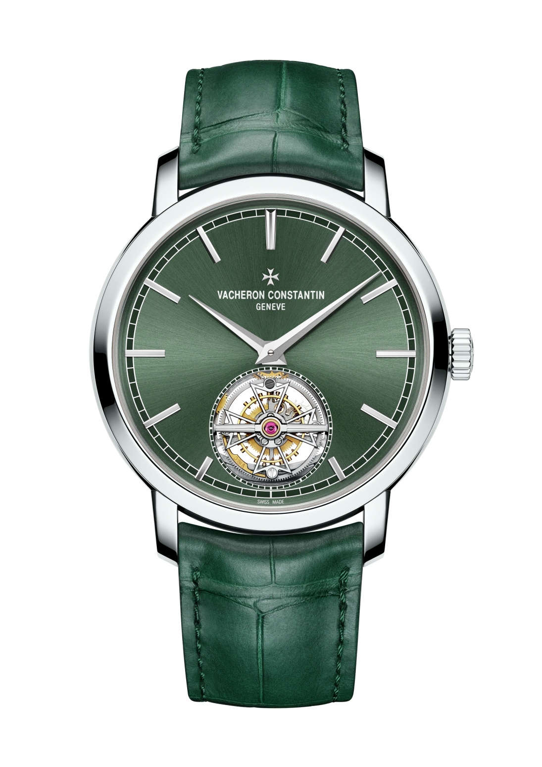 Vacheron Constantin 6000T/000P-H025 : Traditionnelle Tourbillon Platinum / Green