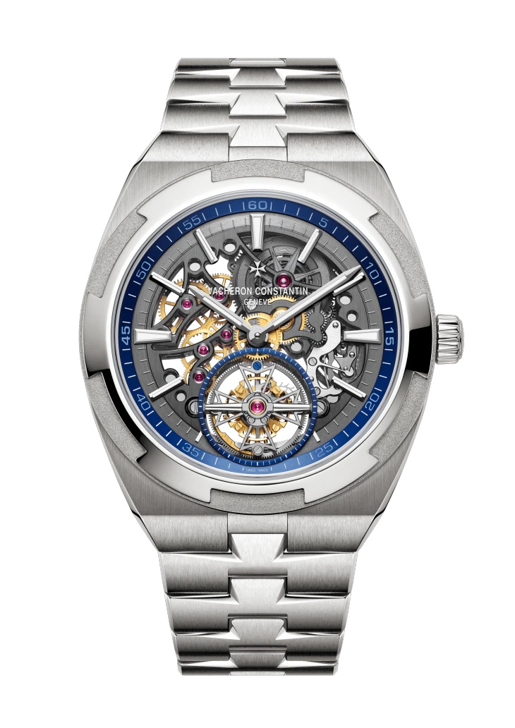 Vacheron Constantin 6000V/110T-B935 : Overseas Tourbillon Skeleton Titanium