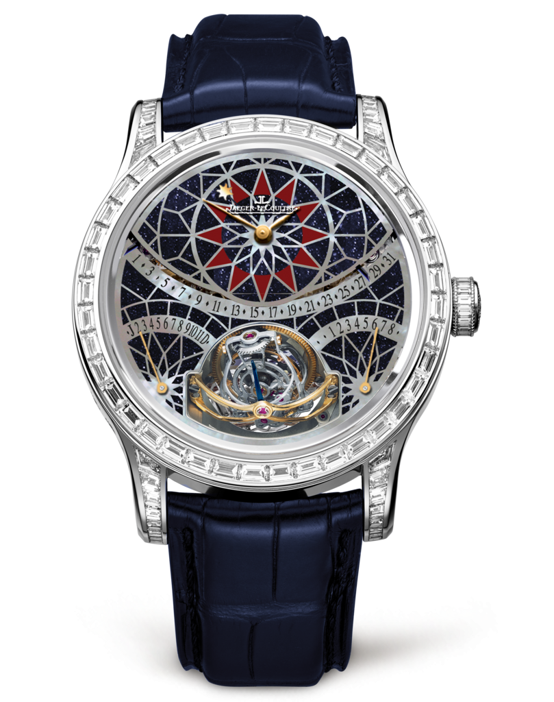 Jaeger-LeCoultre 6006406 : Master Gyrotourbillon 1 Platinum / Baguette / Aventurine