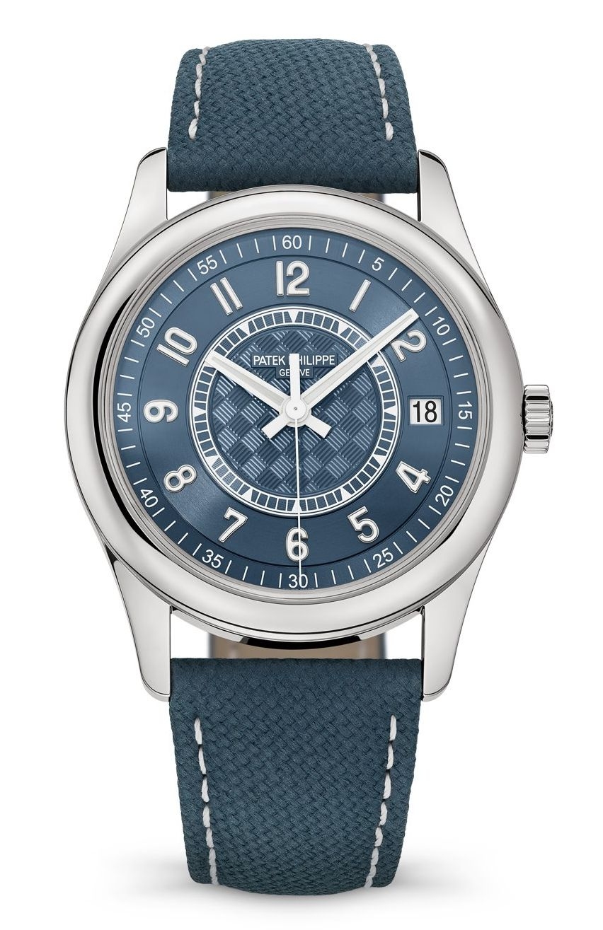 Patek Philippe 6007A-001 : Calatrava Stainless Steel / Blue